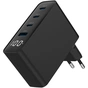 Зарядное устройство Gembird 3xUSB-C PD100W + 1xUSB QC3.0 30W black (TA-UC-PDQC100LCD-01-BK) - уменьшенное изображение 3