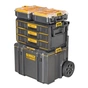 Ящик для інструментів DeWALT TOUGHSYSTEM 2.0, 555х355х305 мм., модуль на 3 ящики (DWST08330-1) - зменшене зображення 5