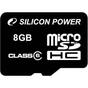 Карта пам'яті Silicon Power 8Gb microSDHC class 6 (SP008GBSTH006V10) - зменшене зображення 1