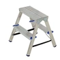 Драбина ELKOP cтремянка 2сх. верхя сходинка 0,49м, двостороння (DHR402) - зменшене зображення 1