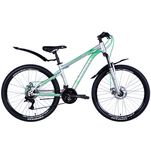 Велосипед Discovery 26" Trek AM DD рама-15" St срiблястий 2024 (OPS-DIS-26-557) зображення 1