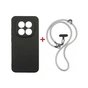 Чохол до мобільного телефона Dengos Case + Cross-body Strap Xiaomi Redmi Note 15 Pro 4G Black+Grey (DG-KM-CCRB-37) - зменшене зображення 1
