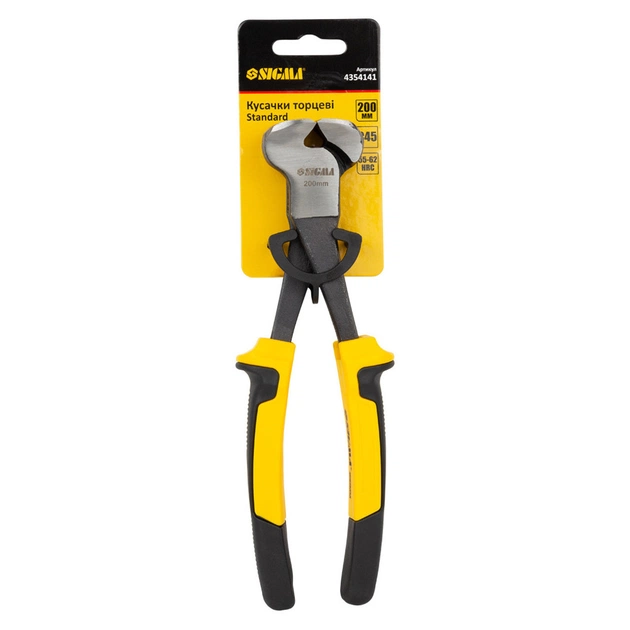 Кусачки Sigma торцеві 200мм Standard (4354141) - picture 7