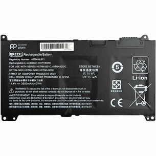 Акумулятор до ноутбука HP 450 G4 (RR03XL, HSTNN-LB71) 11.4V 3500mAh PowerPlant (NB461325) зображення 1