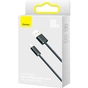 Дата кабель USB 2.0 AM to USB-C 2.0m 5A Gray Baseus (CALD000716) - зменшене зображення 3