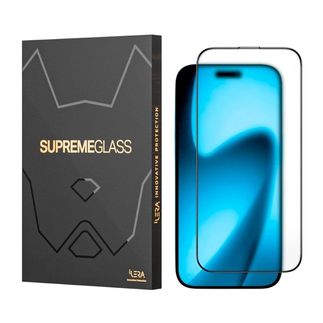 Стекло защитное iLera FrostedGlass 2.0 iPhone 17 Pro Max (ILFRGL17PRMX) - изображение 1