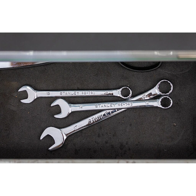 Ключ Stanley комбинировані 7шт, 8 - 10 - 12 - 13 - 14 - 17 (STMT82842-0) - picture 8