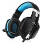 Навушники REAL-EL GDX-7500 black-blue - зменшене зображення 1