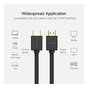Кабель мультимедийный HDMI M to HDMI M 1.5m HD104 black Ugreen (60820) - уменьшенное изображение 3