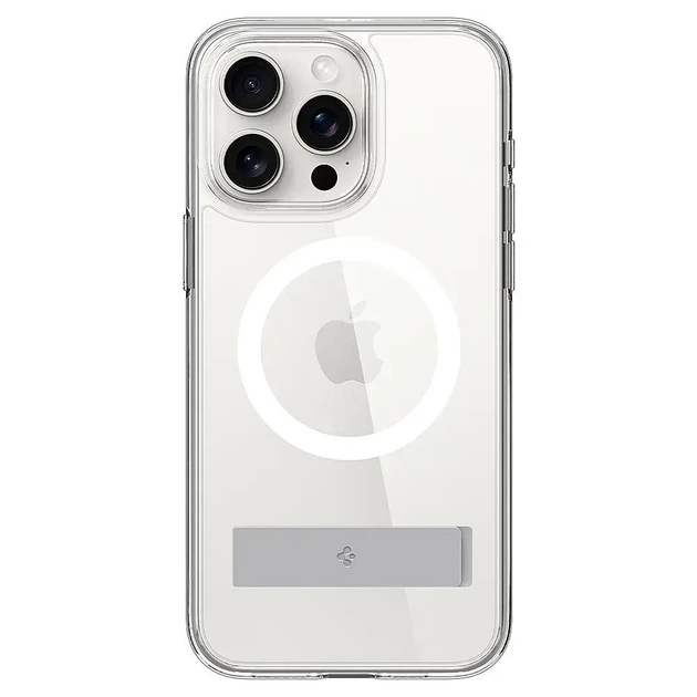 Чохол-накладка Spigen Slim Armor Essential S with MagFit для Apple iPhone 15 Pro Crystal Clear (ACS06477) - зображення 1