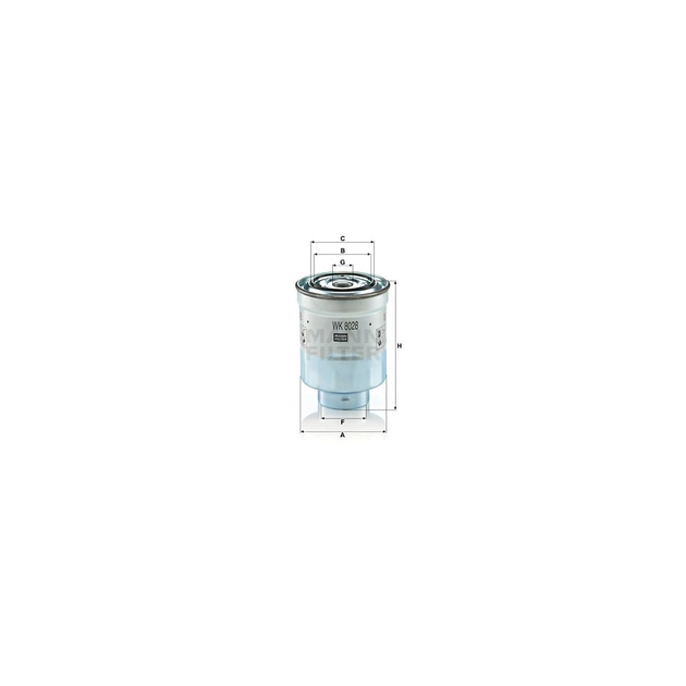 Фильтр топливный Mann WK8028Z - изображение 1