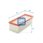 Повітряний фільтр для автомобіля UFI 30.546.00 - зменшене зображення 1