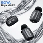 Мікрофон BOYA mini 2-04 Type-C Black - зменшене зображення 3