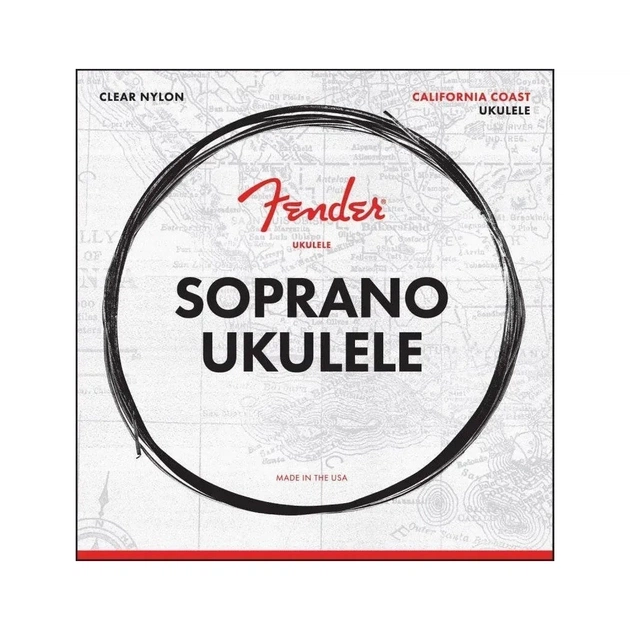 Струны для гитары Fender Soprano Ukulele Strings (227874) - изображение 1