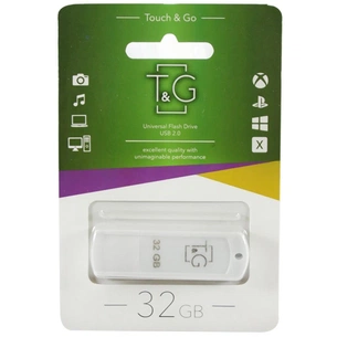 USB флеш накопичувач T&G 32GB 011 Classic Series White USB 2.0 (TG011-32GBWH) зображення 1