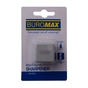 Точилка Buromax CUBE RUBBER TOUCH пластиковий корпус контейнер (BM.4757-1) - уменьшенное изображение 1