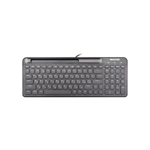 Клавіатура Maxxter KB-01B-UA USB Black (KB-01B-UA) зображення 1