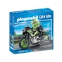 Конструктор Playmobil Мотоцикл з мотоциклістом (6336568) - зменшене зображення 1