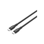 Дата кабель USB-C to USB-C 1.0m CC60SC10 60W Silicon Black Canyon (CNS-CC60SC10B) - зменшене зображення 3