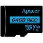 Карта пам'яті Apacer 128GB microSDHC class 10 UHS-I U3 V30 (AP128GMCSX10U7-R) - уменьшенное изображение 2