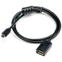 Перехідник OTG USB 2.0 AF to Mini 5P 0.8m Atcom (12821) - зменшене зображення 1