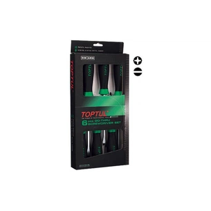 Набір викруток Toptul ударних (з шестигранником) 6 шт. (GAAE0605) зображення 1