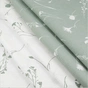 Постільна білизна Home Line Васильки сірі і білі бязь полуторний (162854) - зменшене зображення 4