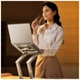 Підставка до ноутбука RTAKO RS-CP75D 3-Level Rotation Laptop Stand Silver (6930539537293) - зменшене зображення 7