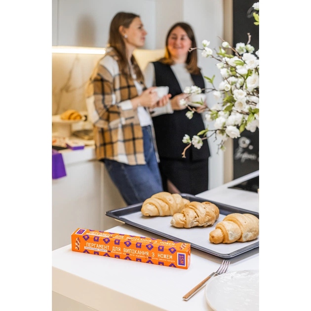 Папір для випічки пергаментний Добра Господарочка Колекція Вибійка З ножем 15 м (4820086524070) - picture 5