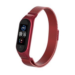 Ремінець до фітнес браслета Armorstandart Milanese Magnetic Band 503 для Xiaomi Mi Band 6/5 Red (ARM57182) зображення 1
