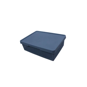 Кошик для зберігання Qutu Q-Basket Blue 36 л (Q-BASKET д/зберігання з/кр. BLUE 36 л) зображення 1