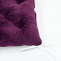 Подушка на стілець MirSon 28-0002 Excalibur Velvet 40х40 см (2200006185871) - уменьшенное изображение 3