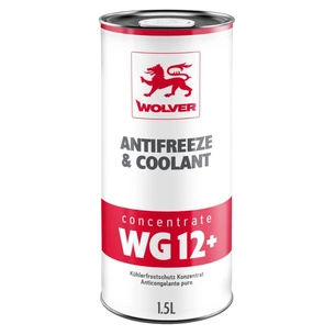 Антифриз Wolver Концентрат WG12+ черв. 1,5л зображення 1