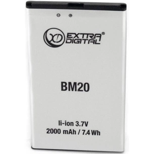 Акумуляторна батарея Extradigital Xiaomi Mi2 (BM20) 2000 mAh (BMX6438) зображення 1