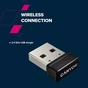 Клавіатура Canyon HKB-W03 Wireless UA Grey (CNS-HKBW03DG) - зменшене зображення 9