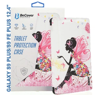 Чохол до планшета BeCover Smart Case Samsung Tab S9 Plus (SM-X810/SM-X816)/S9 FE Plus (SM-X610/SM-X616) 12.4" Fairy (710384) зображення 1