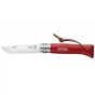 Ніж Opinel №8 Inox VRI Trekking красный (1705) - зменшене зображення 1