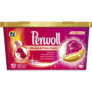 Капсули для прання Perwoll All-in-1 для кольорових речей 10 шт. (9000101514315) зображення 1