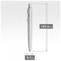 Ручка кулькова Parker JOTTER 17 UKRAINE SS CT BP Прапор жовто-синій на ковпочку (16132_T008c2) - зменшене зображення 4