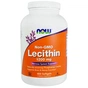 Амінокислота Now Foods Лецитин 1200мг, Lecithin, 400 желатинових капсул (NOW-02214) - зменшене зображення 1