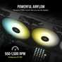 Кулер до корпусу Corsair SP120 RGB ELITE (CO-9050109-WW) - зменшене зображення 12