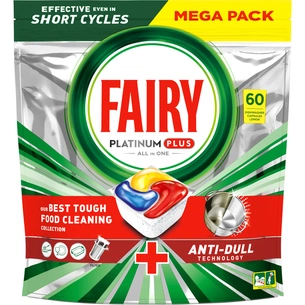 Таблетки для посудомийних машин Fairy Platinum Plus All in One Lemon 60 шт. (8001090952158) зображення 1