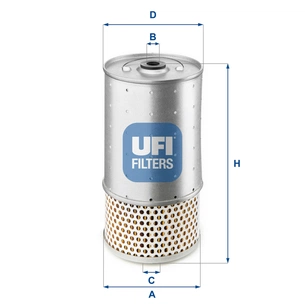 Фільтр масляний UFI 25.528.00 зображення 1