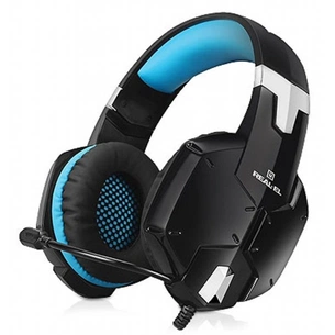 Навушники REAL-EL GDX-7500 black-blue зображення 1
