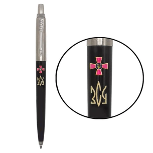 Ручка кулькова Parker JOTTER 17 Originals ARMY Black CT BP Емблема ЗСУ + Тризуб ЗСУ золот. (15632_W1015u) зображення 1