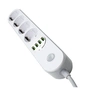 Мережевий фільтр живлення ColorWay CW-CHE44W, 4 розетки/4USB White 2M (CW-CHE44W) - зменшене зображення 5