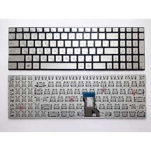 Клавіатура ноутбука ASUS N501J/N501JW/N501V/N501VW сріб RU (A46153) зображення 1