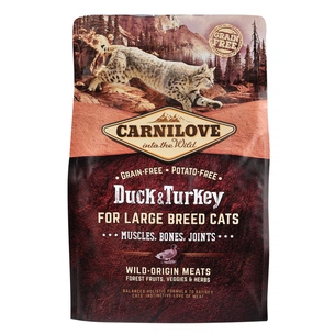 Сухий корм для кішок Carnilove Cat Large Breed 2 кг (8595602512768) зображення 1