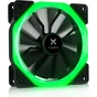 Кулер до корпусу Vinga LED fan-01 green - зменшене зображення 1