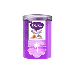 Твердое мыло Duru Just Relax Honey & Lavender Beauty Soap 4 х 90 г (8690506541552) изображение 1